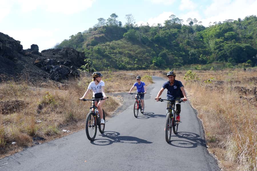 Mount Batur: Black Lava Cycling Tour w/ Natural Hot Spring - Why the lava fields are the main event