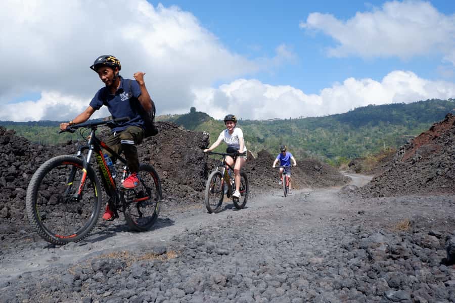 Mount Batur: Black Lava Cycling Tour w/ Natural Hot Spring - Transport from Bali’s main resort areas