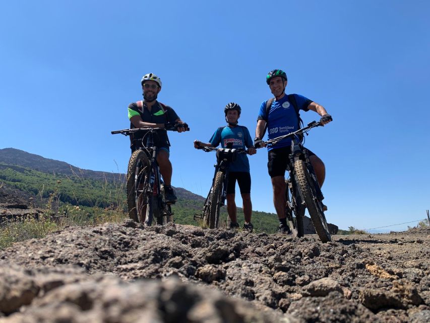 Mount Etna: Summit Cycling Tour - The Barbagallo Crater and the upper volcanic zone