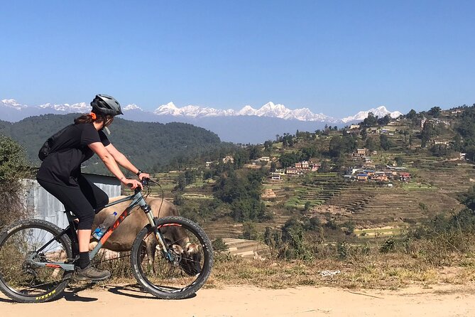 Mountain Bike Tour - Riding toward Budhanilkantha