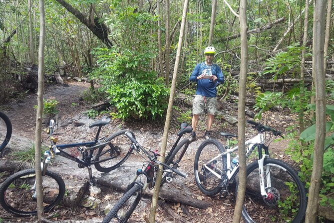 Mountain Bike tour to a Pristine Spring and Cave - Riding from San Juan toward Tortuguero Park