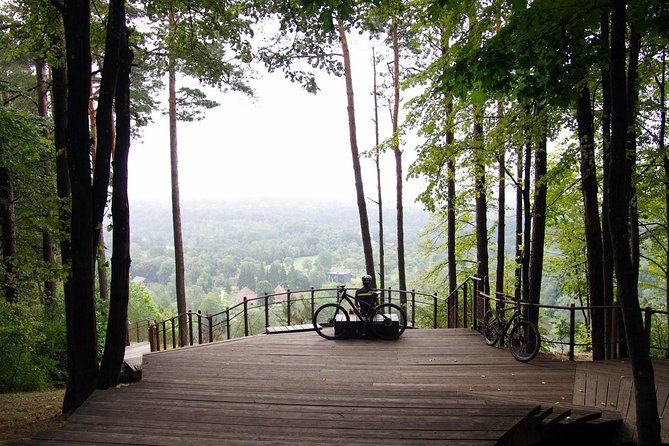 Mountain Bike Tour to Pavilniai Regional Park - Belmontas turns an old mill into a leisure stop