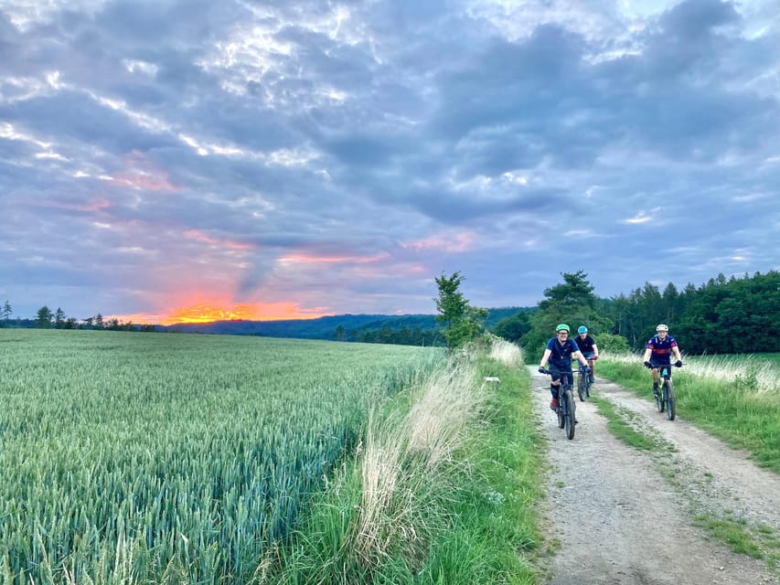 Mountain Biking Full Day Trip to The Karlstejn Castle - From Prague to the Central Bohemian countryside