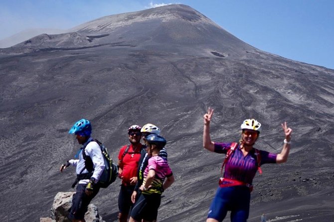 Mt. Etna Cycling to the Top small group - The Etna Sud Start and the Climb Toward 2,900 Meters