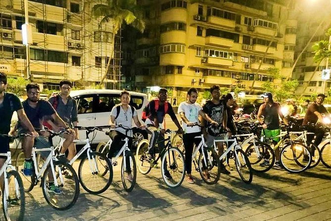 Mumbai City Night Cycling Tour Experience - The Gateway of India sets the tone