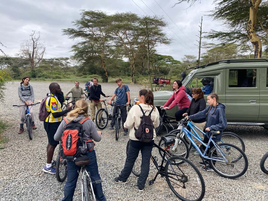 Nairobi: E-Bike/Cycling Wildlife Safari with Transfer & meal - What non-cycling companions can do