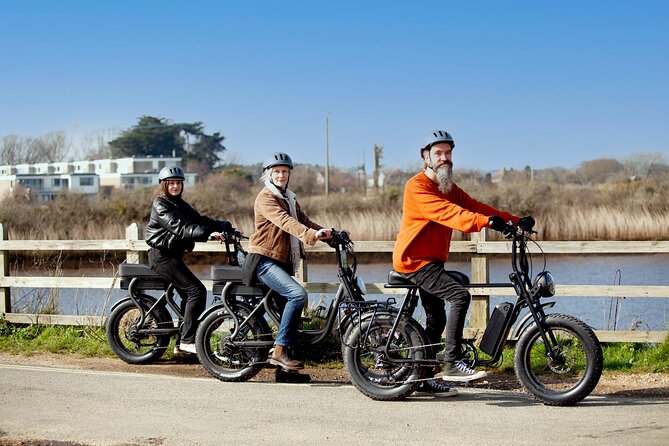 New Forest E-Bike Adventure - Milford on Sea for an easy coastal stop