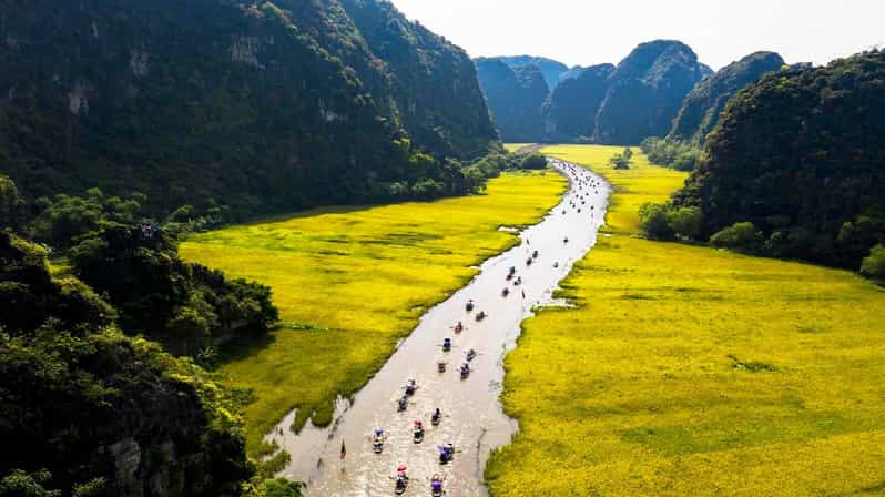 Ninh Binh: Hoa Lu Tam Coc Hang Mua on Limousine and Cycling - Forty-five minutes on a village bicycle