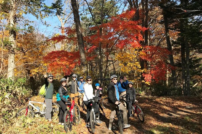Nopporo Forest Mountain Bike Tour from Sapporo, presenting a retro Cycle cap - Key points to know before booking
