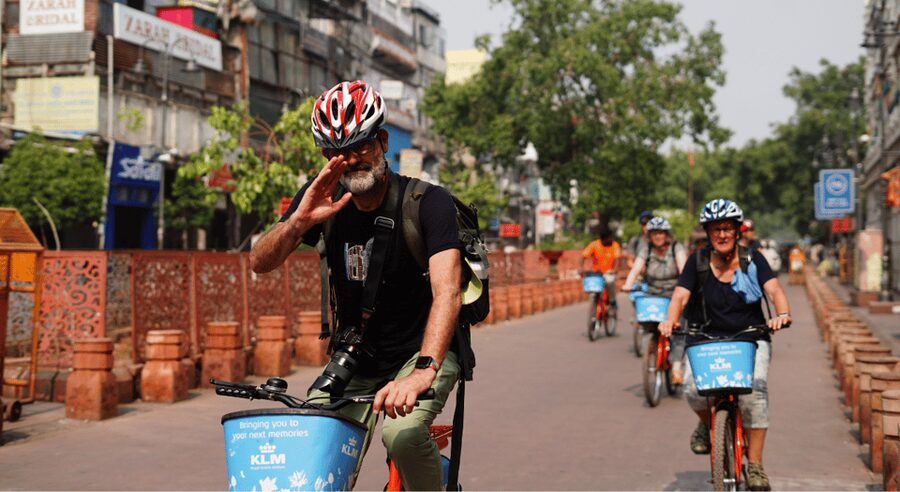Old Delhi Bike Tour Morning 4 Hours: Delhi By Cycle - What the traffic is really like