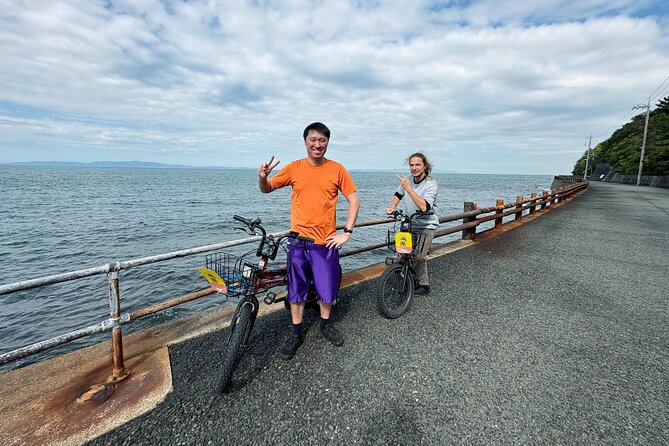 Osaka : Cycling Tour Private Seaside Ride Near Kansai Airport - Finishing on Fuke Port Breakwater