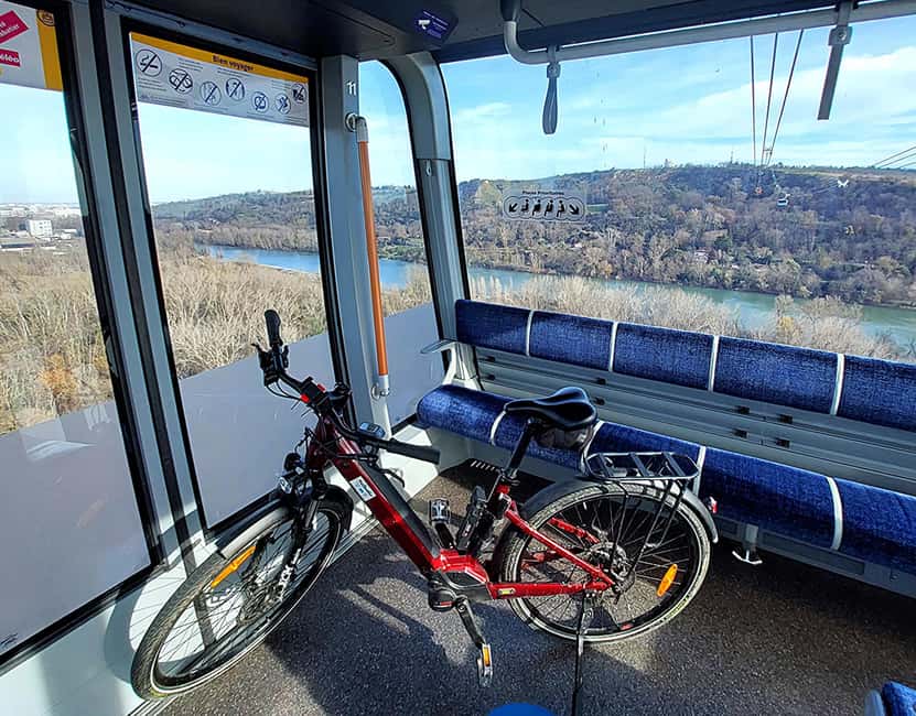 Panoramic Toulouse, e-bike ride, and cable car - Starting at Allée Forain-François Verdier
