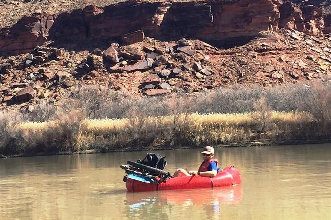 Pedal, Paddle, Pedal: Moab Mountain Biking & Packrafting Combo - Floating through Labyrinth Canyon