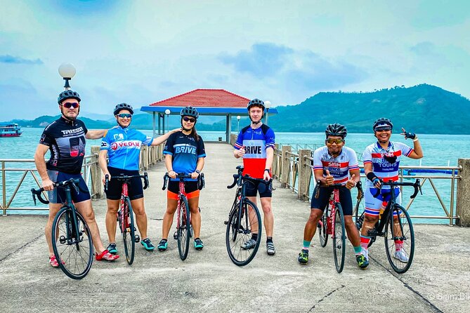 Phuket Coast to Coast Cycling Tour | Half Day Tour - Passing rubber plantations and palm trees