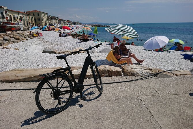 Pisa to the Sea Self-Guided Bike Tour & Adventure Park - The Arno mouth and Porto di Pisa