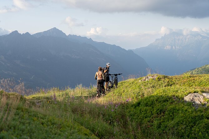 Point of view on the glaciers of Chamonix by electric mountain bike - Is $242.90 a fair price?
