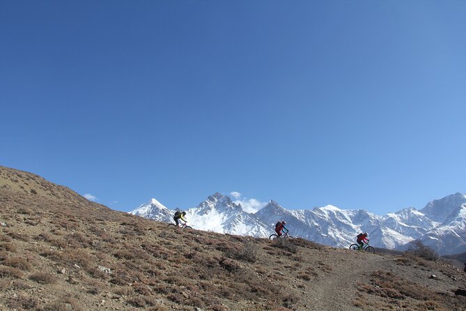 Pokhara Valley Mountain Bike Adventure Private Tour - Reaching the World Peace Stupa by bike