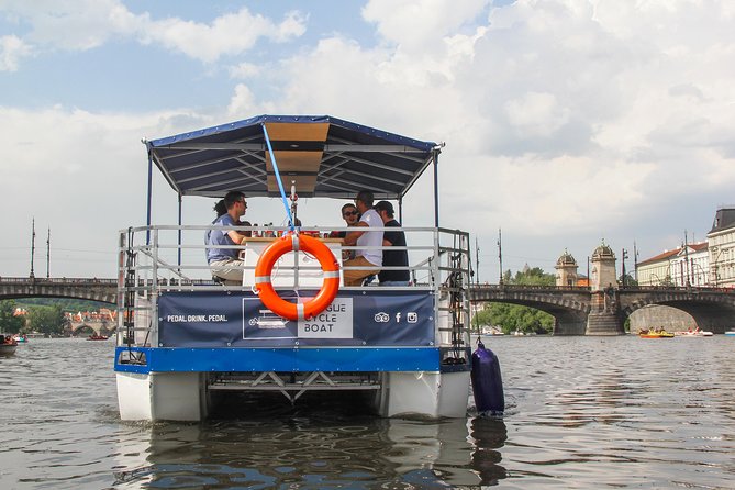 Prague Cycle Boat - The Swimming Beer Bike - Why this cycle boat works best for groups