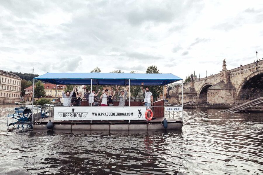 Prague: Private Cycle Boat River Tour with Beer or Prosecco - What this cycle boat experience is really like
