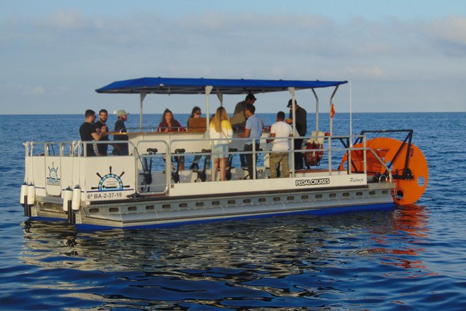 Private Boat rental - Pedal Cruises Barcelona - Cycle Boat - One litre of drinks per person