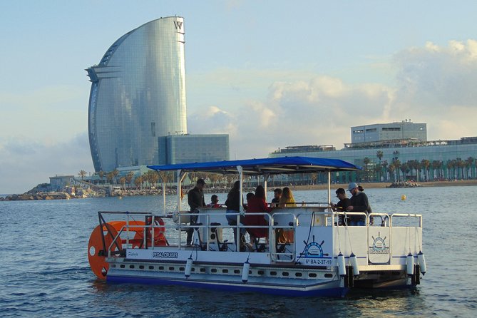 Private Boat rental - Pedal Cruises Barcelona - Cycle Boat - Meeting near the Barcelona waterfront