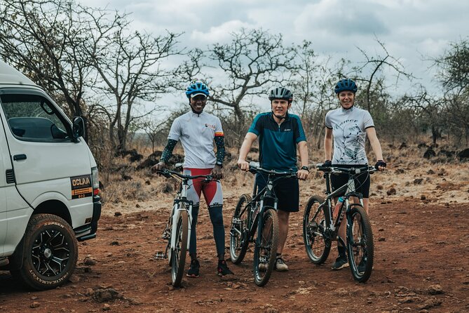Private Cycle to Kilimanjaro Bike Park Safari - The gradual climb through Ngabobo