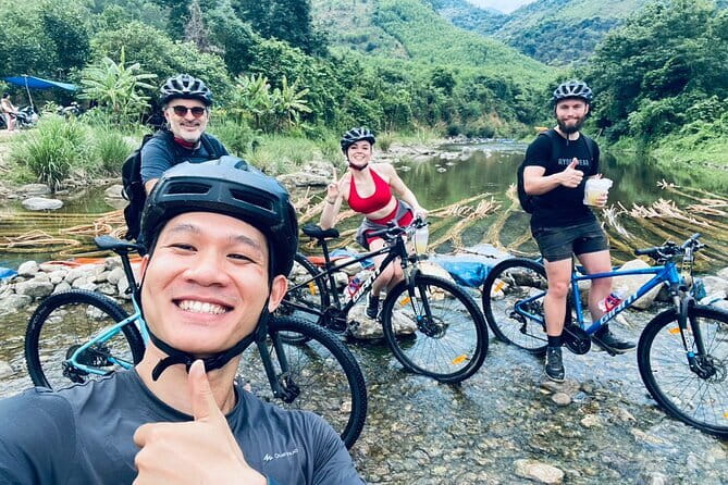 Private Da Nang Countryside Cycling Tour - The river stop is more than a rest break