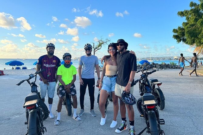 Private E-bike Adventure Tours of Barbados - Starting the ride and confirming the location
