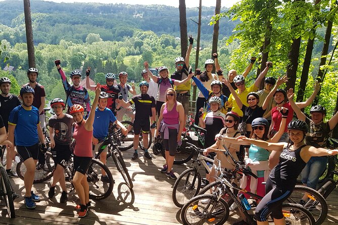 Private Mountain Bike Tour in Vilnius - Green Lakes is the outdoor centerpiece