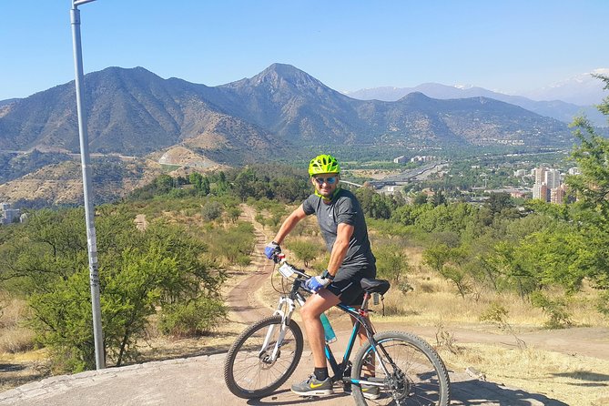 Private San Cristobal Hill Mountain Bike Tour - Taking the cable car toward the 880-meter summit