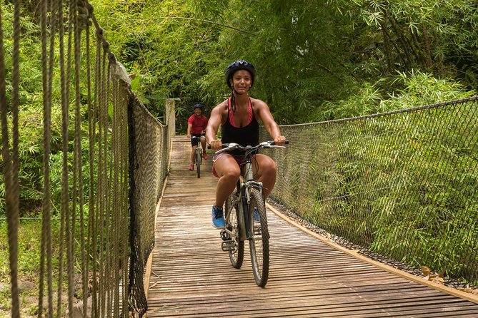 Rainforest Cycling Adventure in St. Lucia - Botanical gardens, river paths, and the first trails