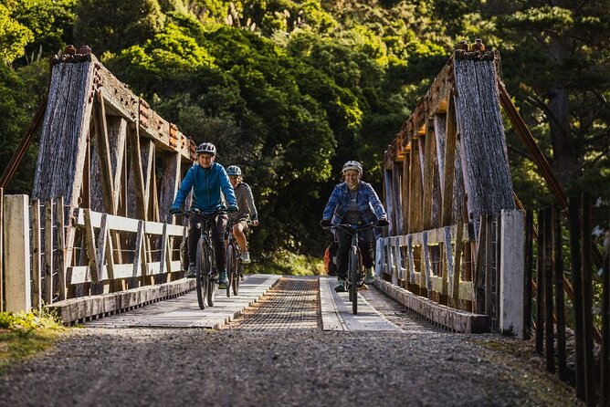 Remutaka Rail Trail Mountain Bike Explorer Cycle Tour - Pedaling through Pakuratahi Forest
