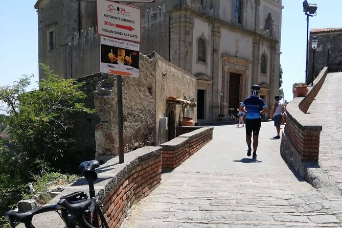 Road Bike Tour Godfather - The downhill return to Giardini Naxos