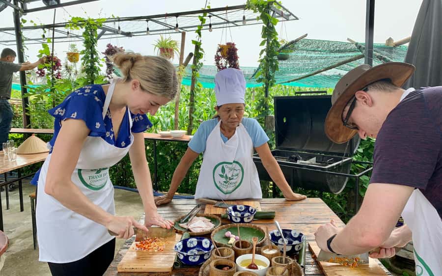 Rural Cycle, Market Tour, Basket Boat & Organic Farm Cooking - Meeting the guide at Hoi An Post Office