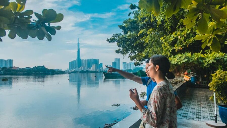 Saigon's Last Mekong Countryside Cycle Tour-Ho Chi Minh City - The tropical path near the end