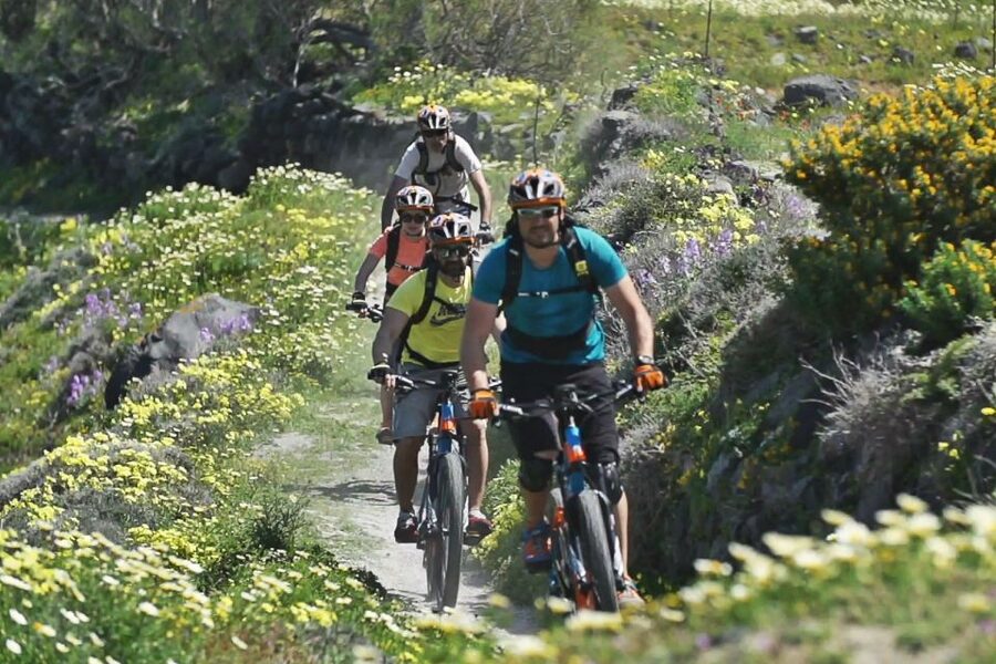 Santorini: Electric Mountain Bike Adventure - How hard is the ride?