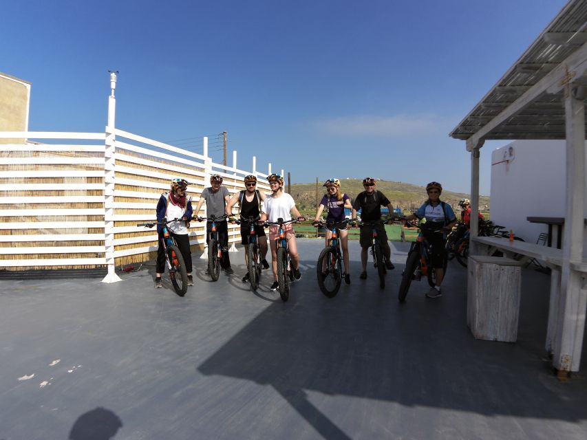 Santorini: Electric Mountain Bike Adventure - Small group size and guide quality