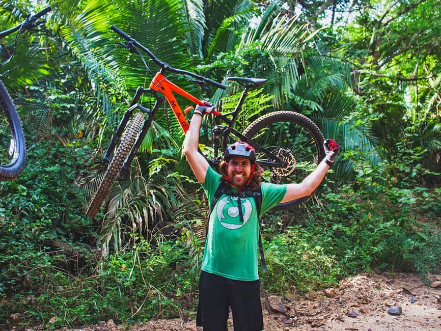 Sayulita: Jungle Mountain Biking - The Jungle Setting and Stream Crossings