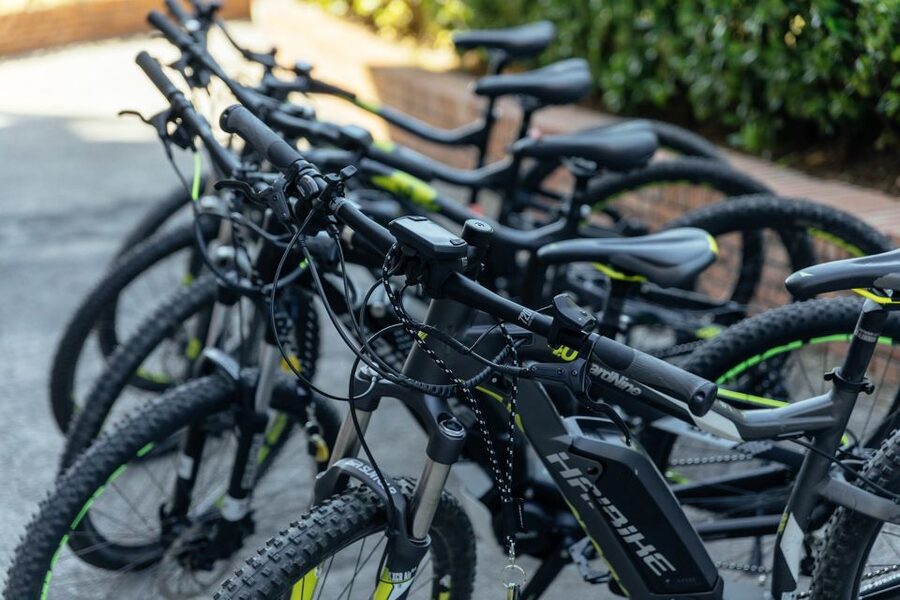 Scenic E-Bike Ride with Vineyard Wine & Meal - Lake Averno and the volcanic ground beneath you