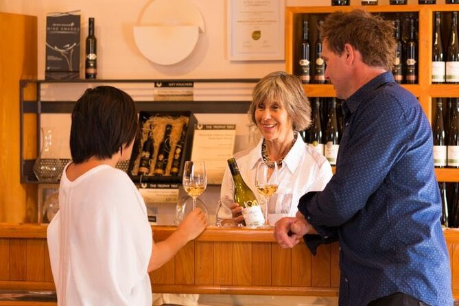 Self-guided E-bike cycle tour with private wine tasting - Lunch at Harvest Kitchen or food near Old Factory Corner