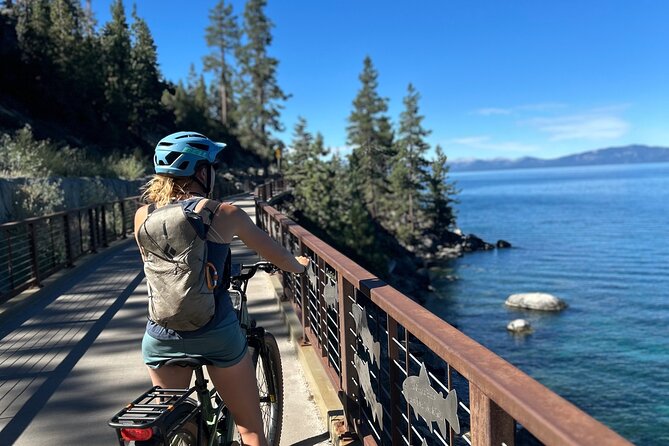 Self Guided E-Bike Tour on Lake Tahoe’s East Shore Bike Path - From Southwood Boulevard to Tahoe’s East Shore