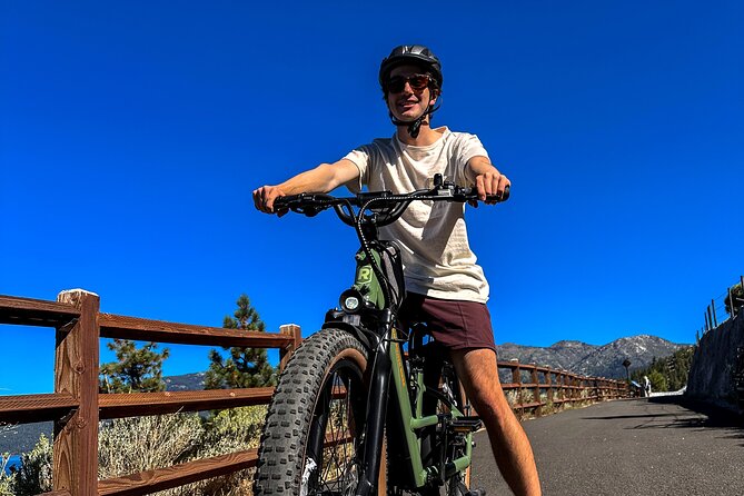 Self Guided E-Bike Tour on Lake Tahoe’s East Shore Bike Path - Equipment, instruction, and service