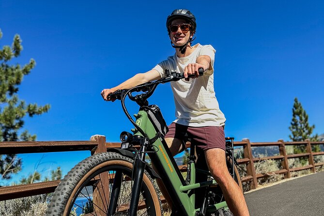 Self Guided E-Bike Tour on Lake Tahoe’s East Shore Bike Path - Sand Harbor and the coves along the way