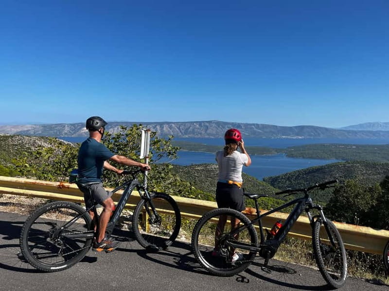 Self-guided mountain bike tour (non-electric) - Lavender fields, wineries, and the central island