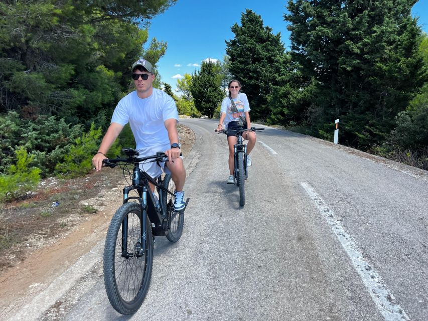Self-guided mountain bike tour (non-electric) - What the non-electric bike changes