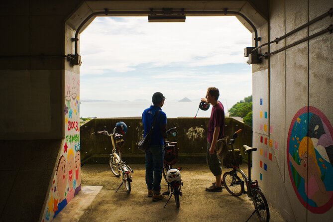 Seto Inland Sea Views & Kojima Denim: Private Cycling Tour (4h) - A wagashi stop at Kangetsudo