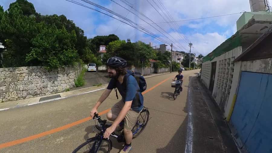 Shuri+Naha: Cycling Tour Explore Water Heritage with E-Bike - Shuri Castle and the old capital