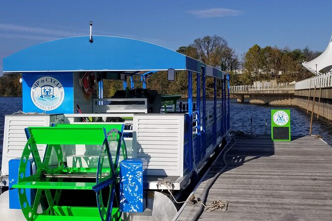 Sip-n-Cycle Pedal Cruise in Montgomery - Past the old cotton mill and into the downtown stretch