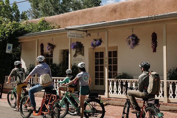 Small-Group E-Bike Adventure Tour through Hidden Santa Fe - Above Upper Canyon Road at the Audubon Center