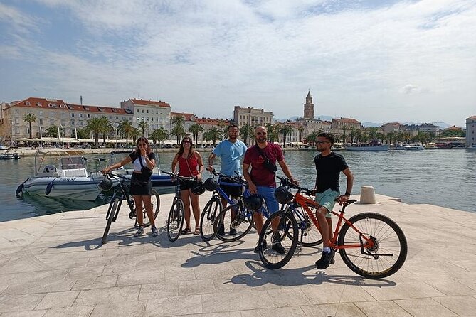 Split Bike and Wine Experience - Wine, cheese, and prosciutto at Hole in the Wall